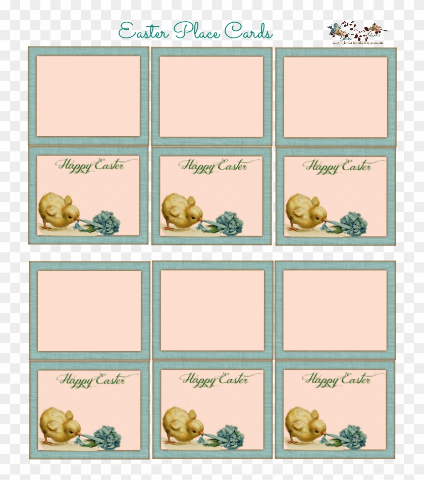 Free Easter Place Cards - Easter #1180232