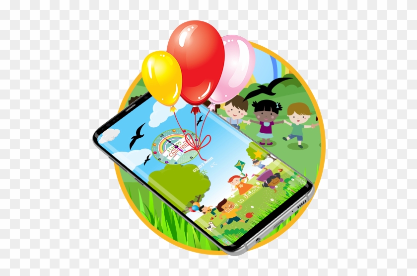 Happy Children Day Park Theme - Balloon #1180268