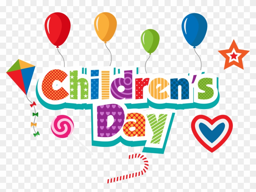 Cartoon Sticker Style Art Word 4698*3301 Transprent - Children's Day #1180270