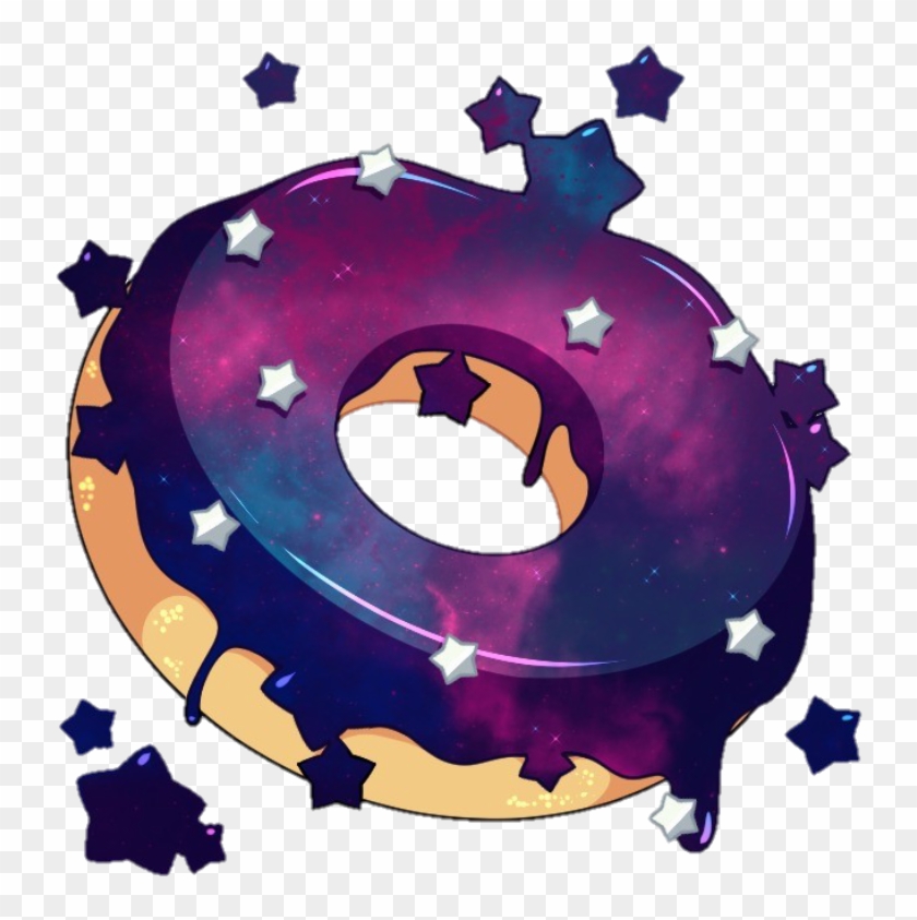 Galaxy Doughnut By Rosemoji - Author #1180325