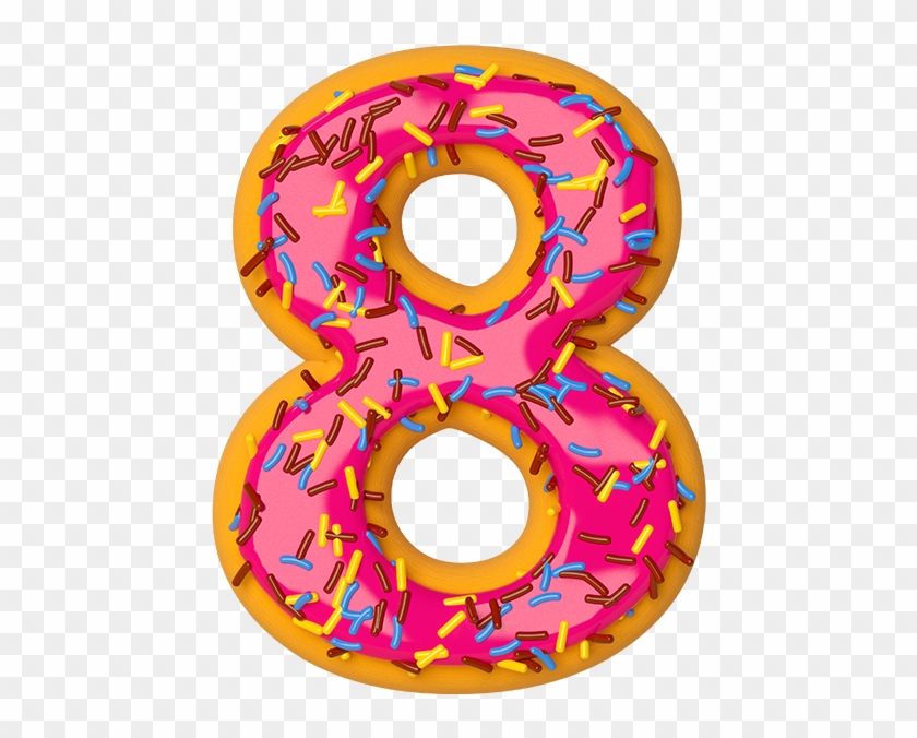 July 1 Donut Number - Doughnut #1180328