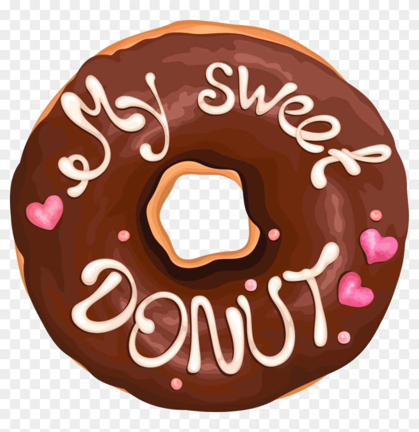 My Sweet Doughnut By Rosemoji My Sweet Doughnut By - Clip Art #1180331