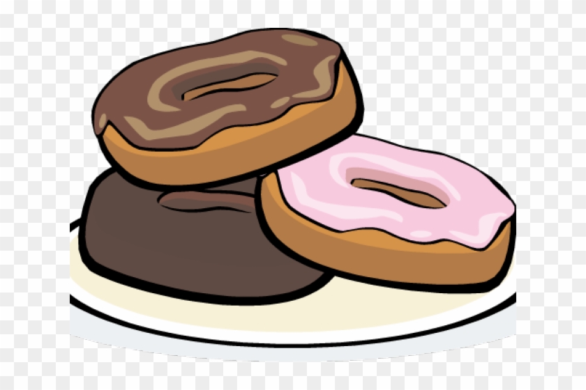 Doughnut Clipart Food Platter - Clipart Donuts #1180358