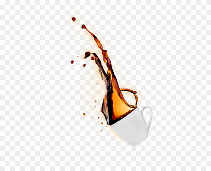Splash Coffee Cups - Coffee Cup Splash Png #1180370
