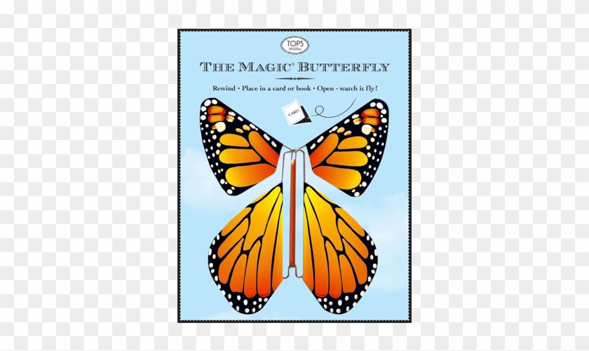 Flying Magic Butterfly - Magic Flying Butterfly Card #1180410