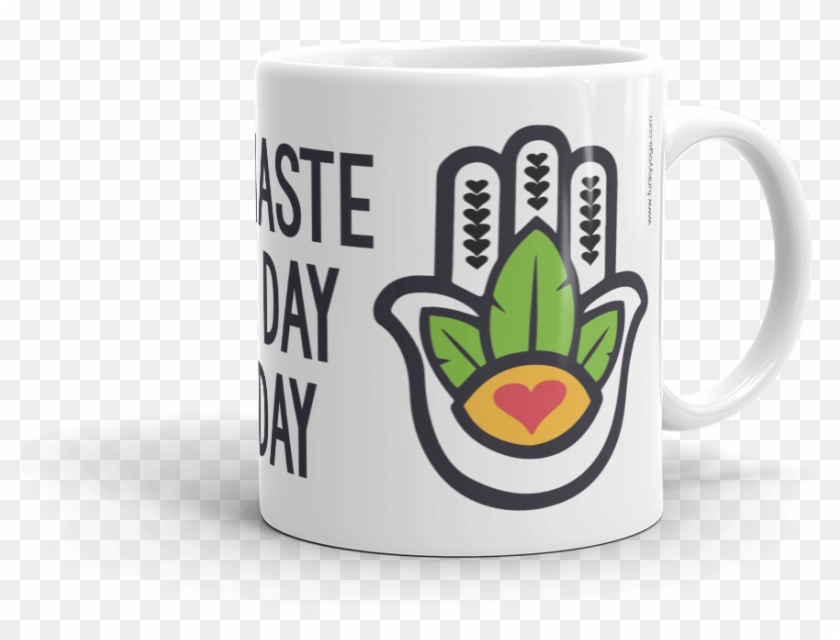 Namaste All Day Ceramic Coffee Mug 11oz - Coffee Cup #1180432