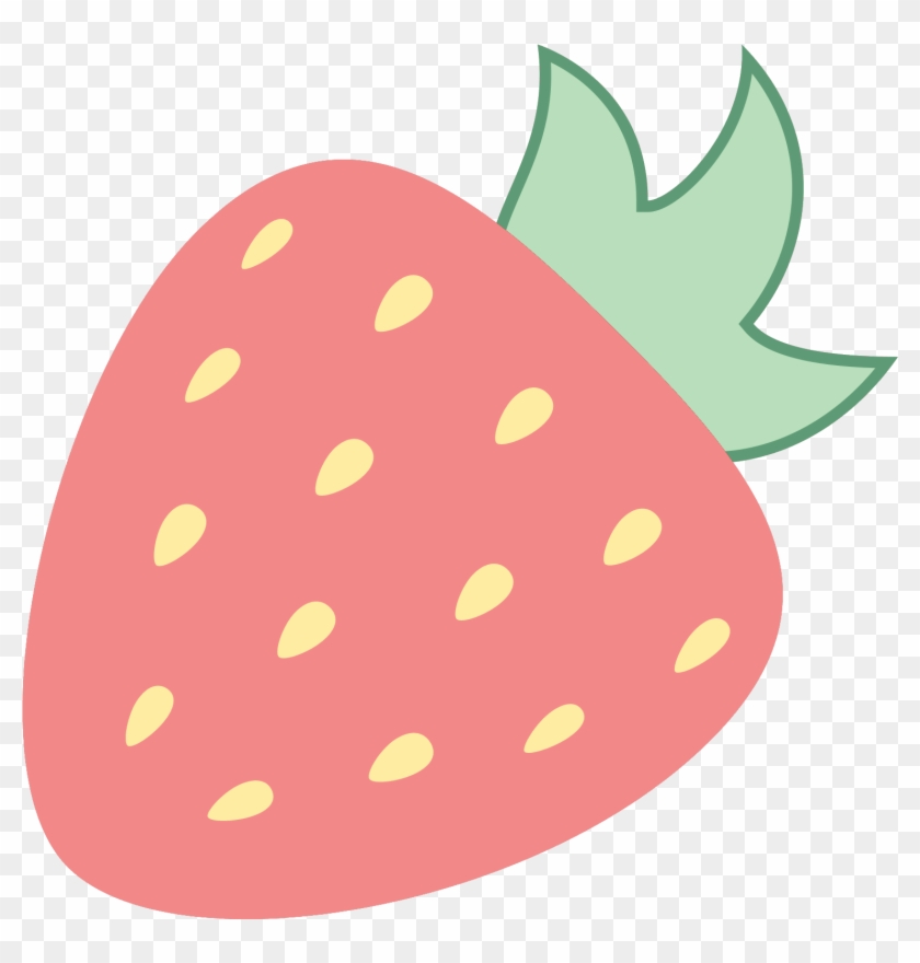 This Is A Picture Of A Strawberry - Pink Strawberry Vector Png #1180525