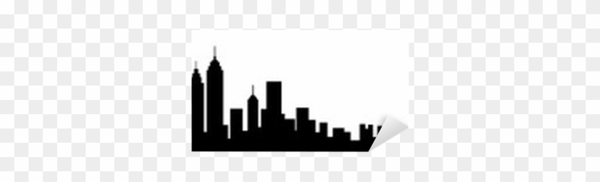 Free City Skyline Silhouette Png - Cityscape Silhouette New York #1180547