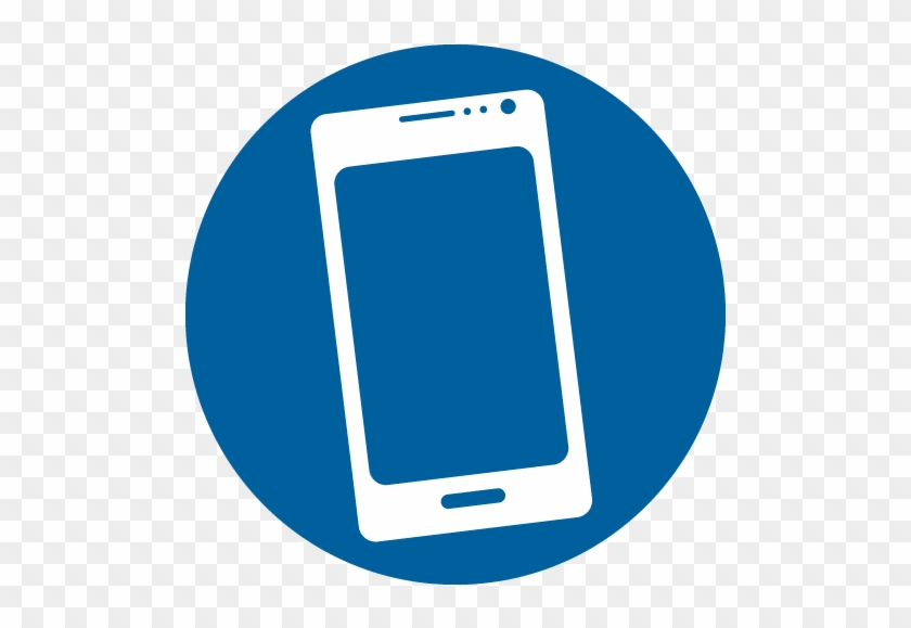 Mobile Icon Auqablue - Mobile Icon Pics Png #1180560