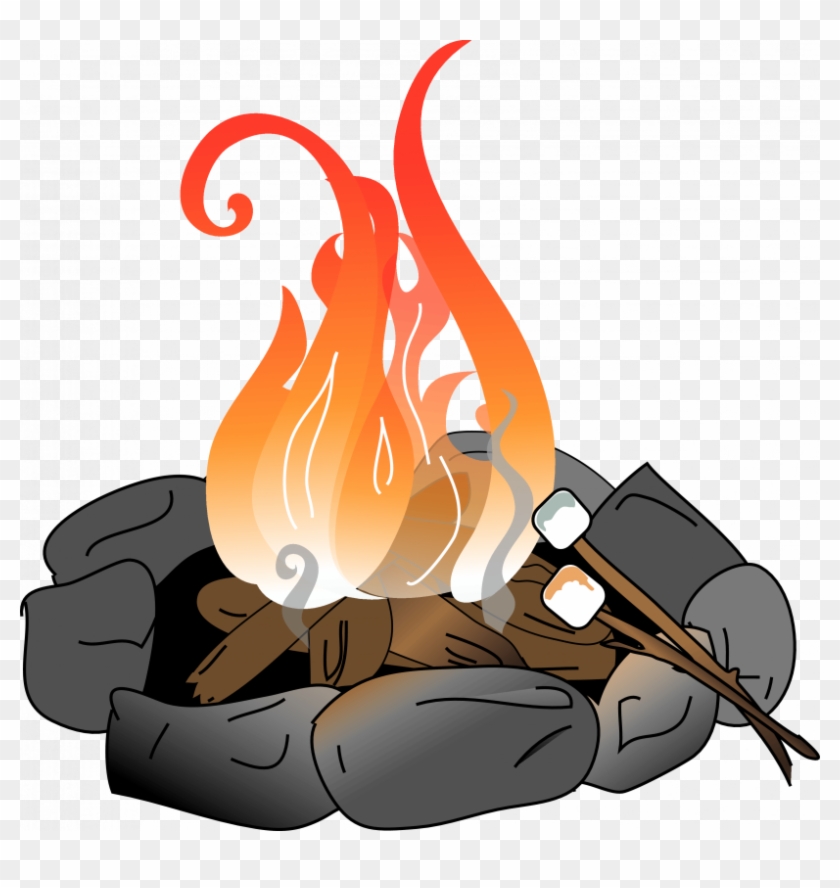 Fire Pit Clip Art #1180584