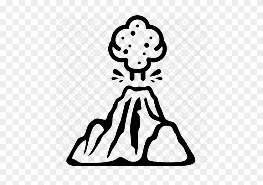 Volcano Icon - Volcano Icon #1180666