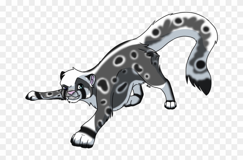 A Snow Leopard That Can Contact The Spirit World - Illustration #1180669
