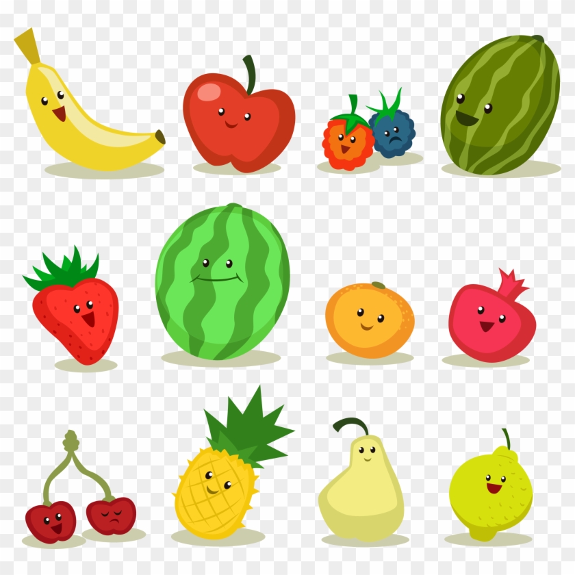 Fruit Apple Cartoon - Frutas Desenho Png #1180713