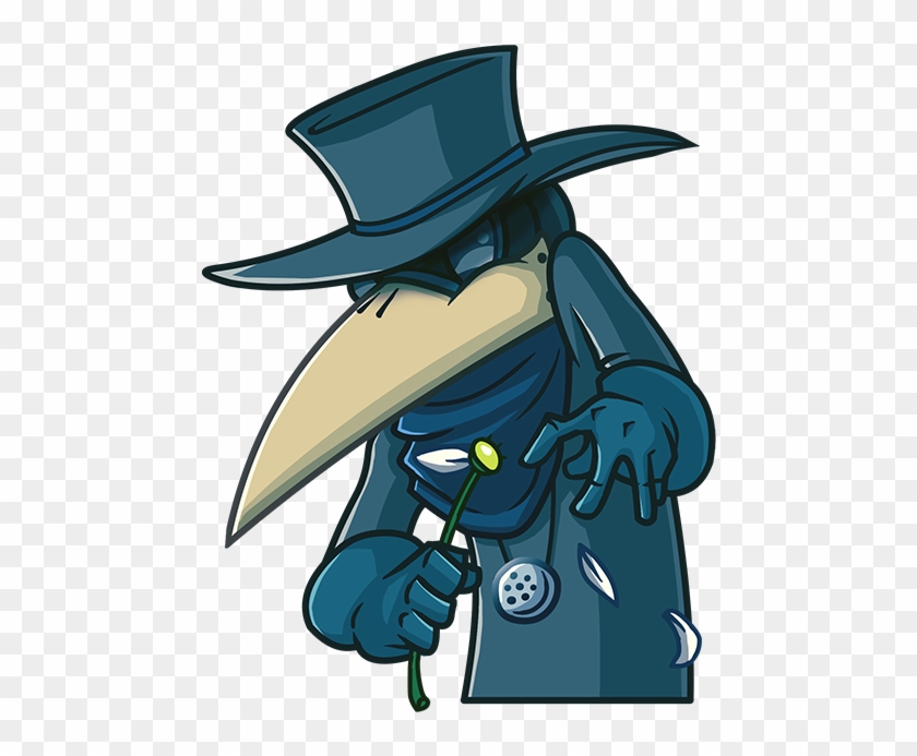 Sticker Telegram Plague Doctor Clip Art - Sticker #1180822