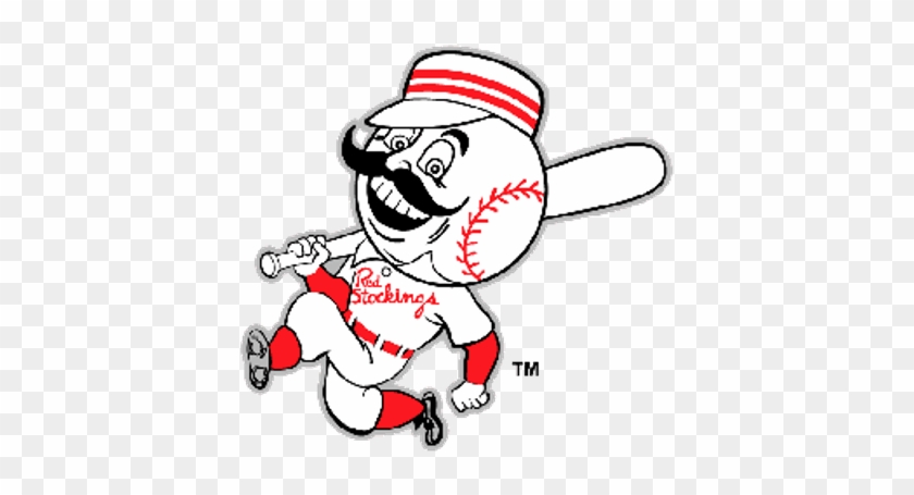 Cincinnati Reds Mascot - Cincinnati Red Stockings Logo #1180866