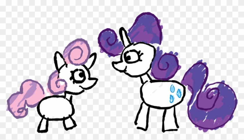 Acewissle, Drawing, Rarity, Safe, Sisters, Sweetie - Cartoon #1180890