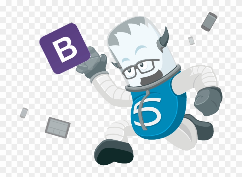 Bootstrap Foundation Five Monster High Fiving The Bootstrap - Foundation Web Framework Logo #1180898