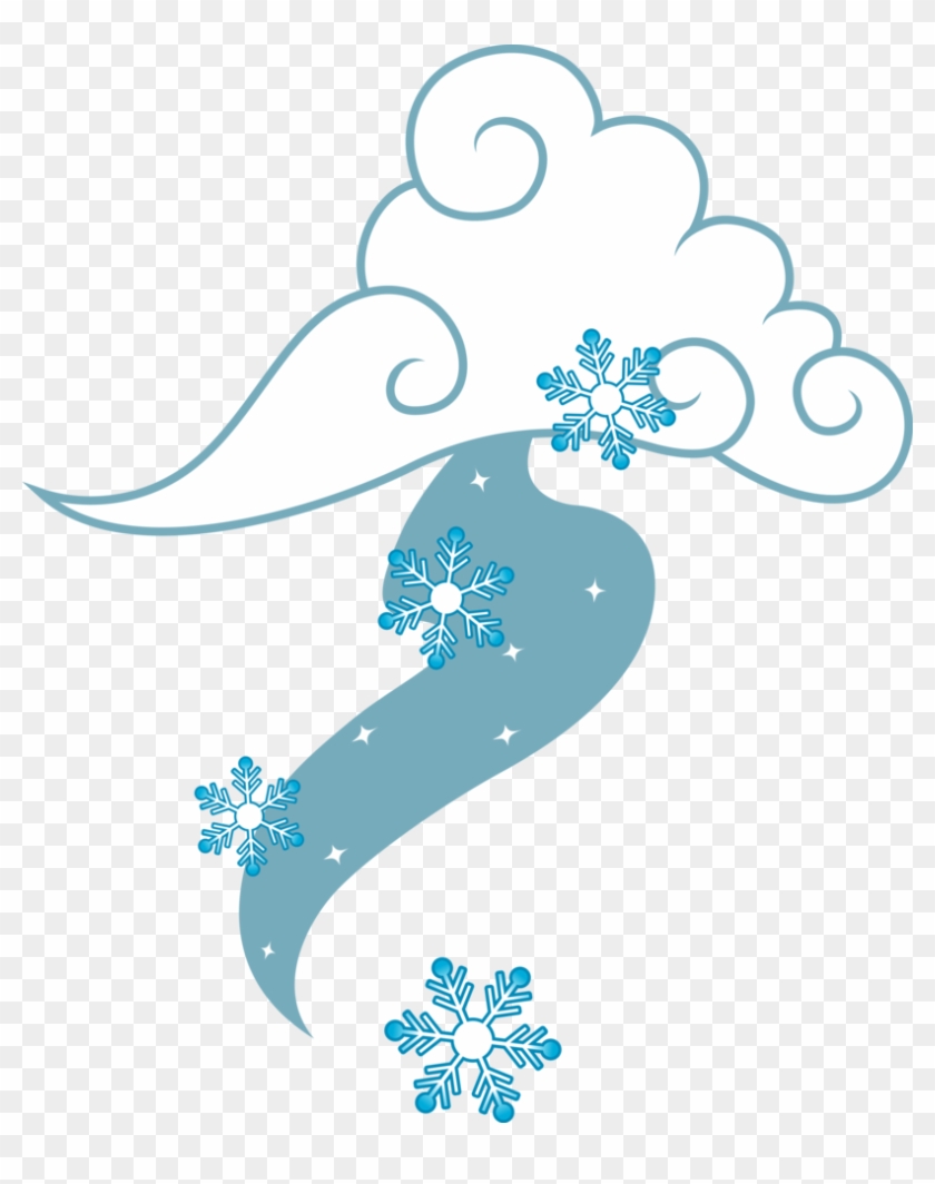 Shiveria Candace Snow Cutie Mark By Djdavid98 - My Little Pony Snow Cutie Mark #1180925