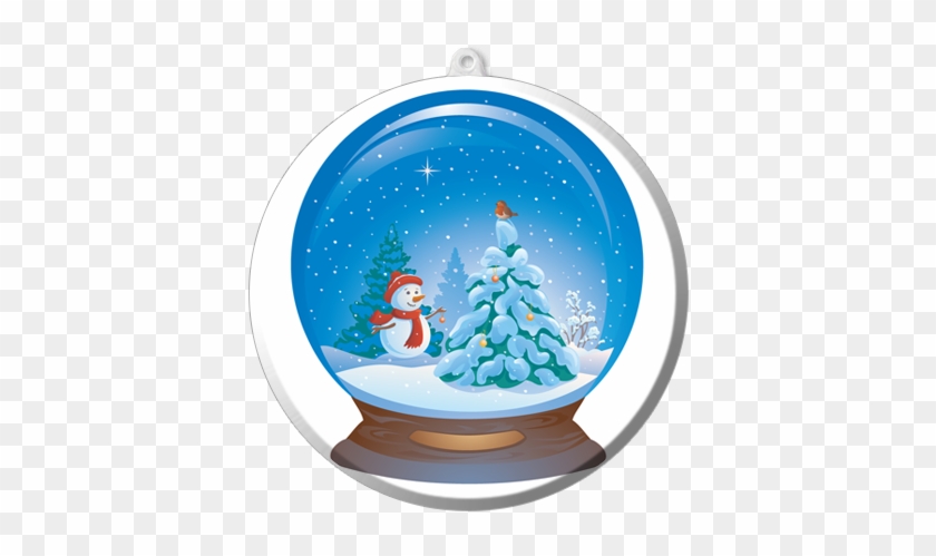 Suncatcher Ornament - Snow Globe - Snowman - Christmas Ornament #1180945