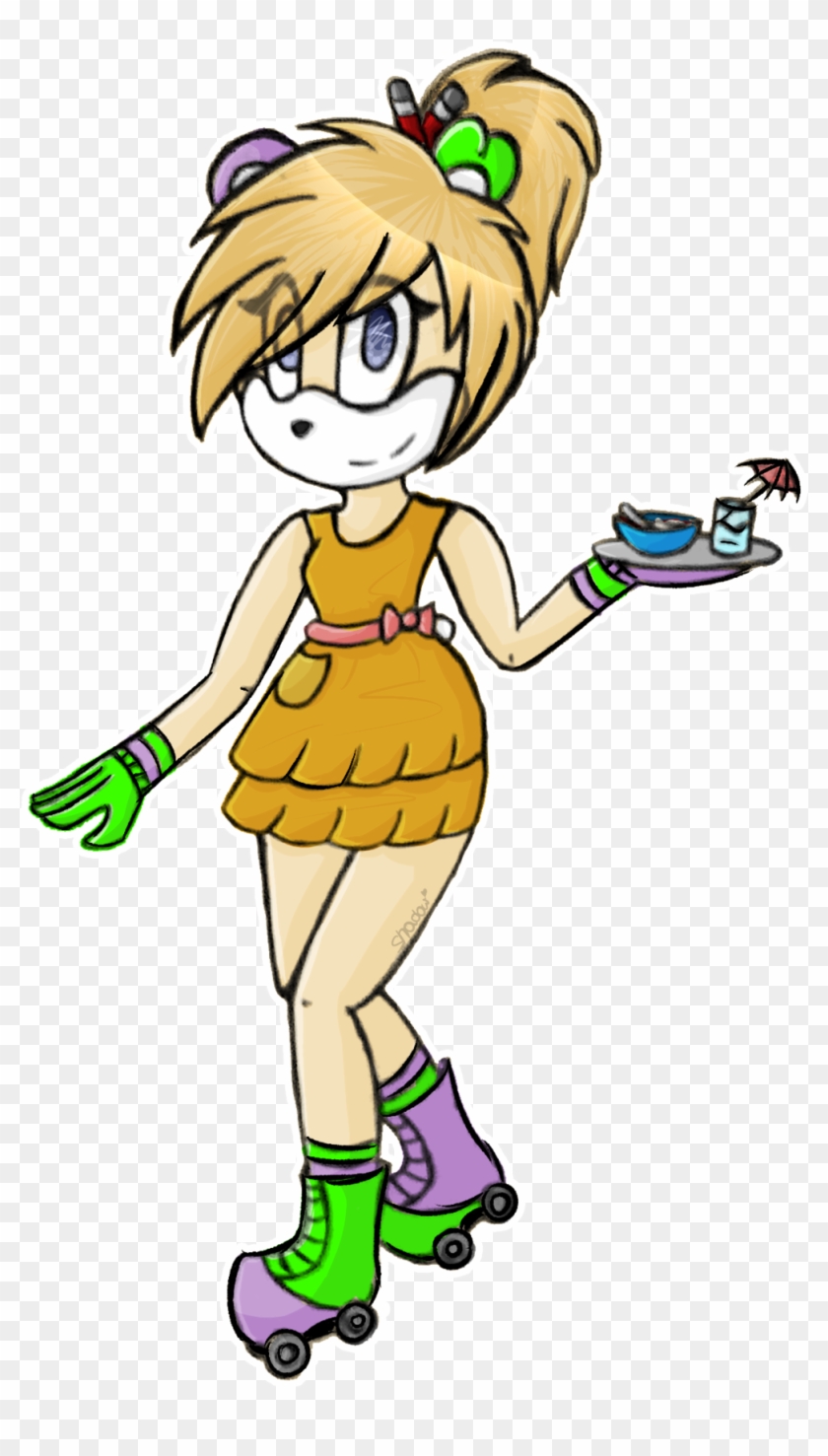 [tradigital] [fnaf / Mobian] Prim As Mobian By Leslieelena19 - Cartoon #1181097