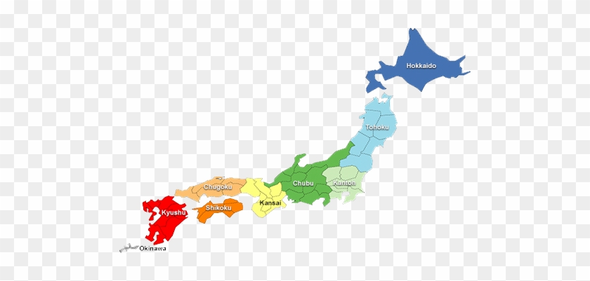 Map Of Japan - Japan #1181212