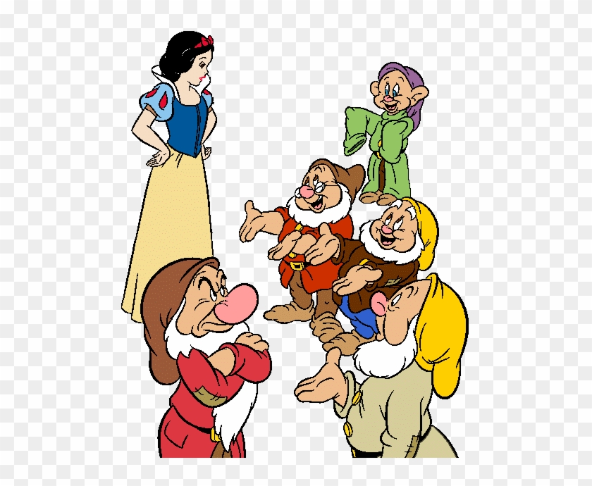 Snow White And The Seven Dwarfs Clip Art - White And The Seven Dwarfs #1181318
