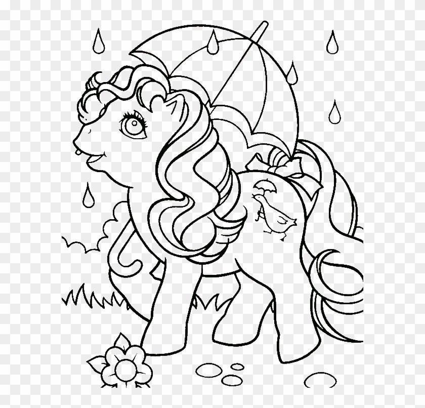 coloring pages for april showers