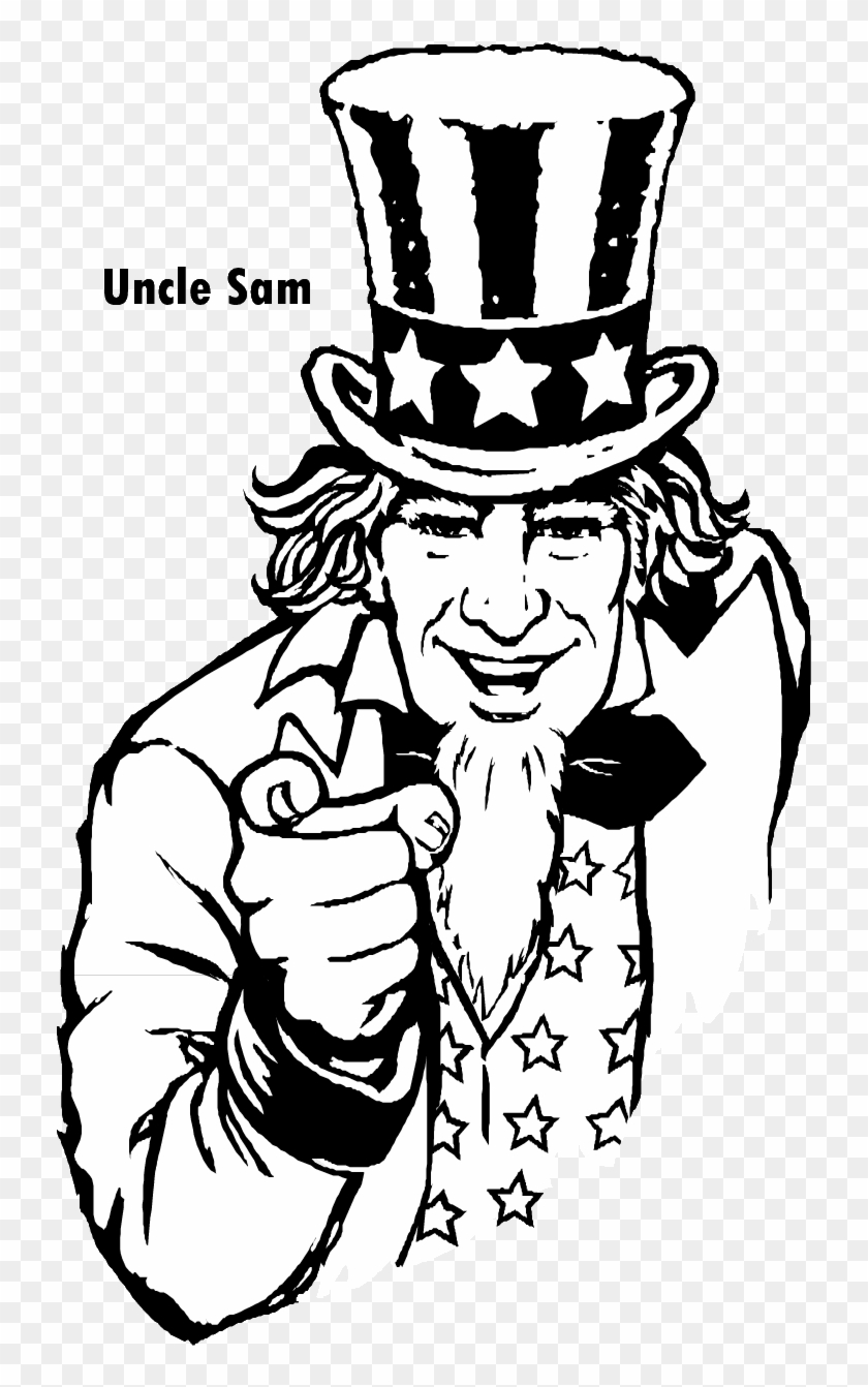 Uncle Sam Coloring Pages - Mcculloch V. Maryland: When State And Federal Powers #1181495