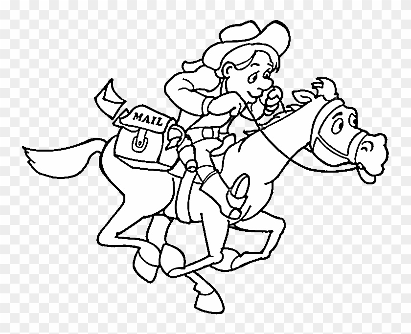 Cowboy Coloring Pages Cowboy Coloring Pages 2 Purple - Cowboy Coloring Pages #1181506