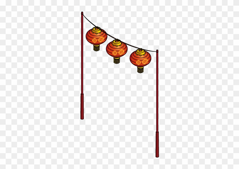 Fg Decoration Lanternstring - Illustration #1181692