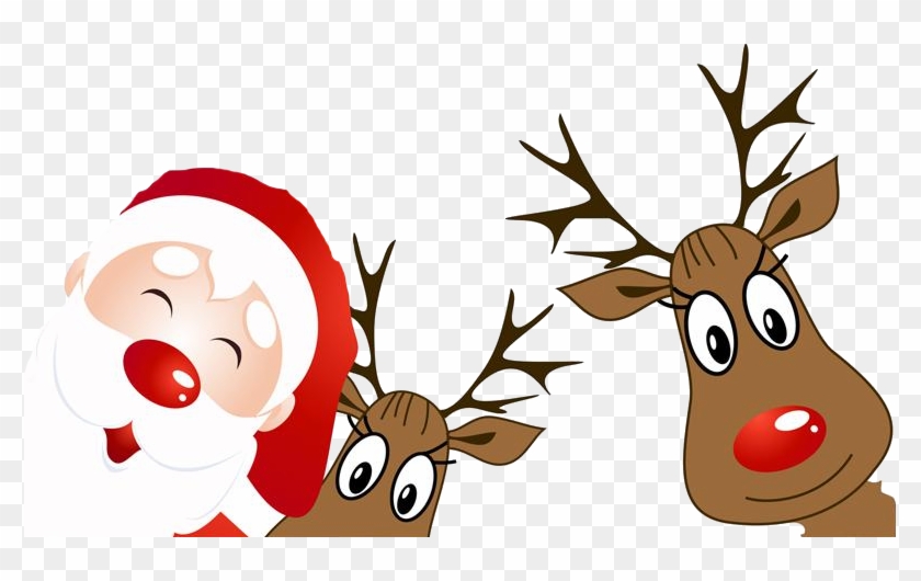 Santa And Reindeer - Strange Things About The Johnsons Memes #1181777