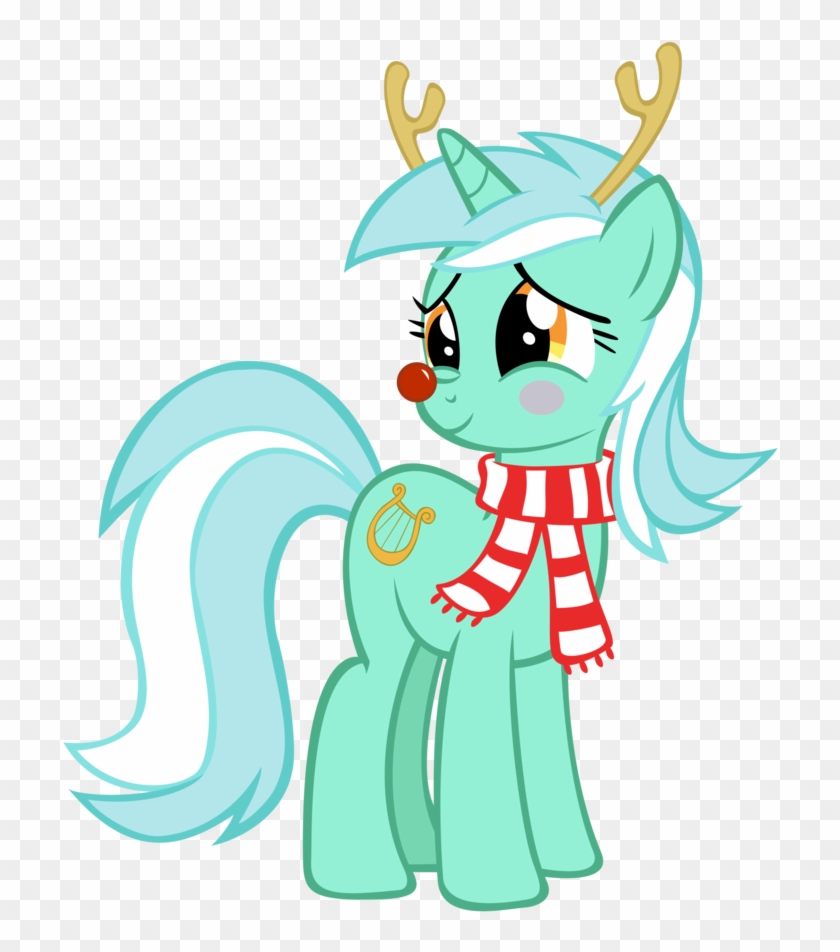 Antlers, Christmas, Clothes, Hearth's Warming Eve, - My Little Pony Lyra Christmas #1181788