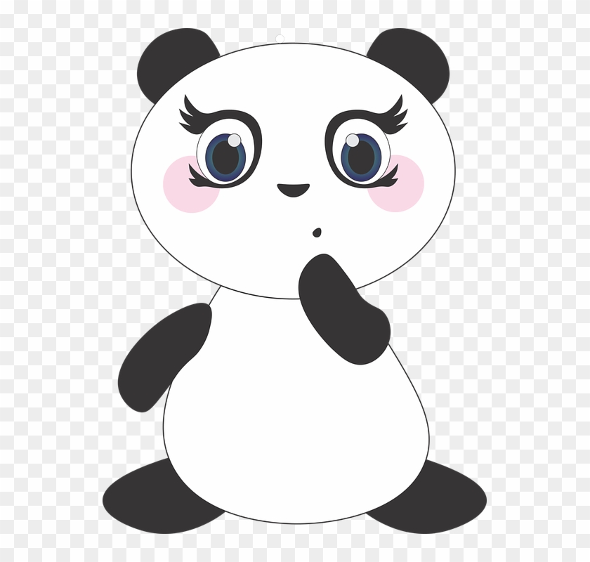 Anime Panda - Panda Anime - Free Transparent PNG Clipart Images Download