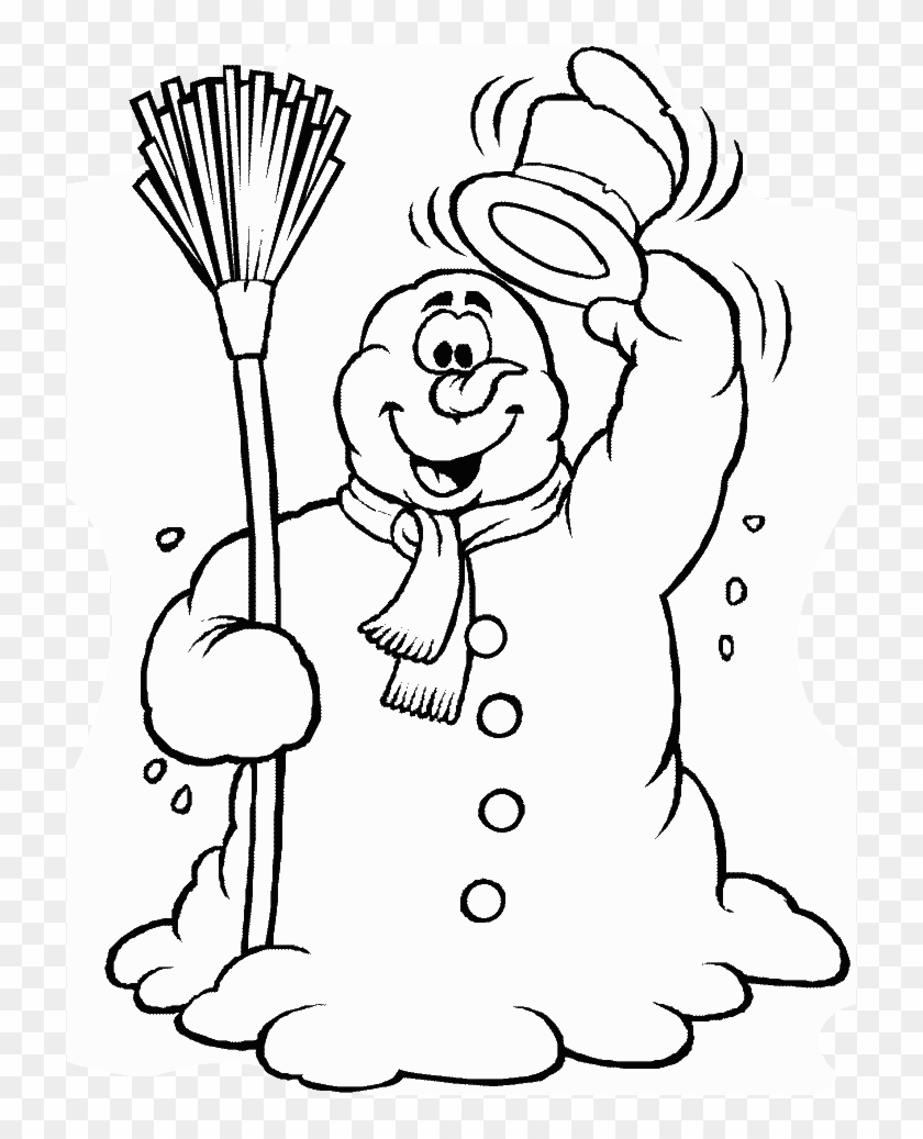 Winter Coloring Pages And Clip Art Coloring - Dibujos De Navidad Para Colorear #1181866