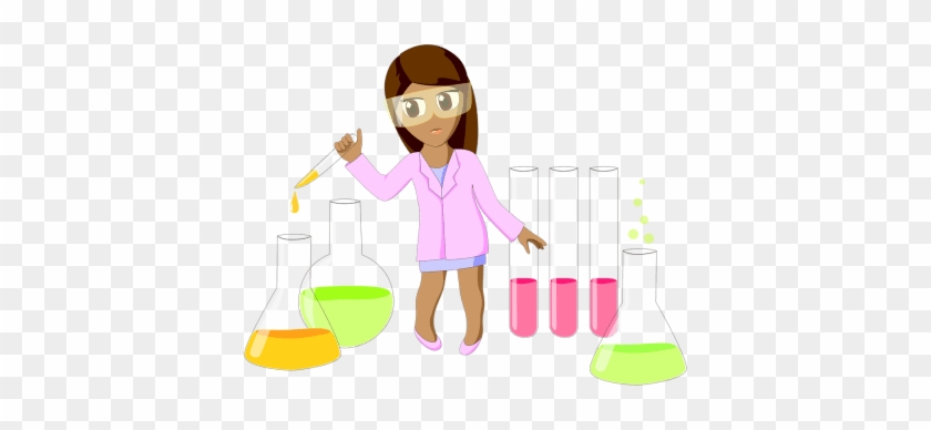 The Whole Week Will Be Devoted To Observing Chemical - Lab Chemistry Cartoon  - Free Transparent PNG Clipart Images Download