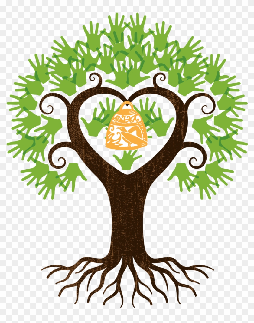 2017-18 Hanahau'oli Annual Fund - Heart Tree Roots Clip Art #1181937