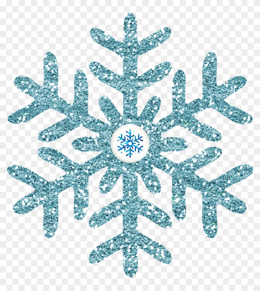 Christmas Snowflake Clip Art - Copos De Nieve Cafes Png #1182084