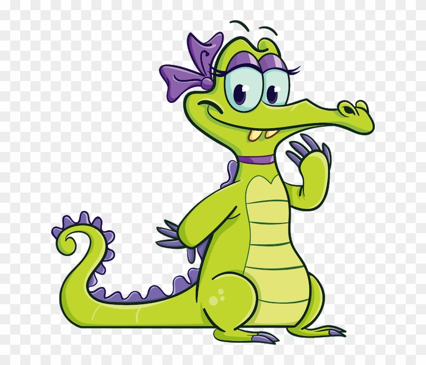 Alligator Clipart Black And White Images - Allie Where's My Water #1182114