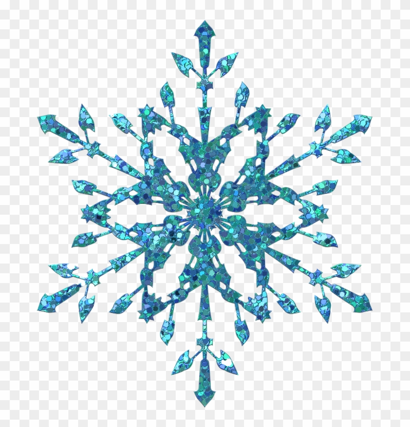 Light Snowflake Purple Christmas Clip Art - Snowflakes Clipart Blue #1182148