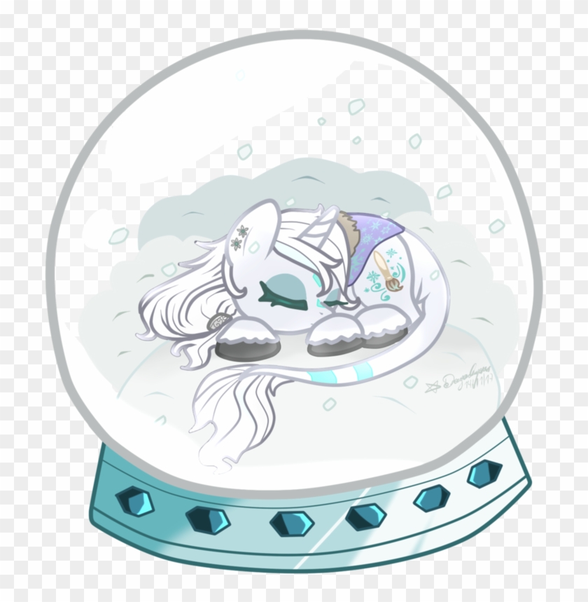 Mlp Chibi Crystal Snowflake By Dragonempress666 - Circle #1182192