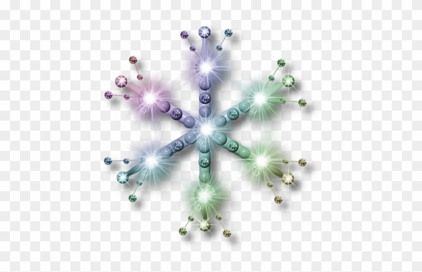 Png Beaded Snowflake By Jssanda - Clip Art #1182207