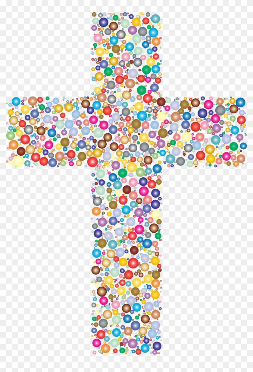 Clipart Colorful Cross Circles 2 Rh Openclipart Org - Chemotherapy Medical Treatment [book] #1182211