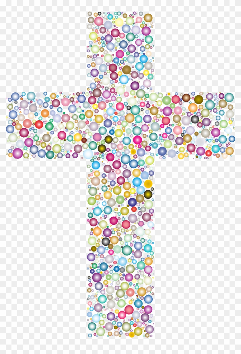 Clipart Colorful Cross Circles 2 Variation 2 Rh Openclipart - Colorful Cross #1182230