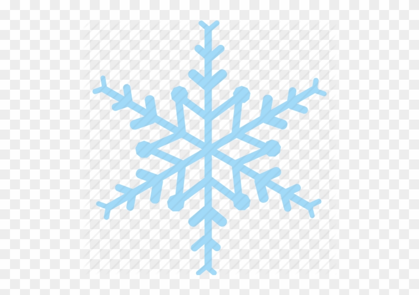 Shiny Blue Snowflake Icon - Ice Icon #1182231
