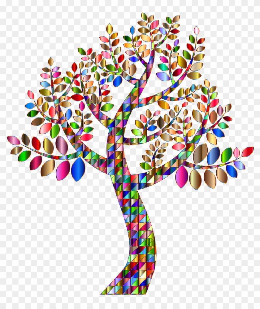 Clipart - Colorful Tree Transparent Background #1182239