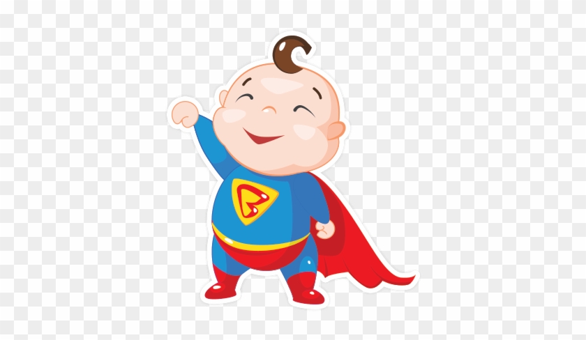 Baby Boom Stickers Messages Sticker-10 - Superhero #1182252