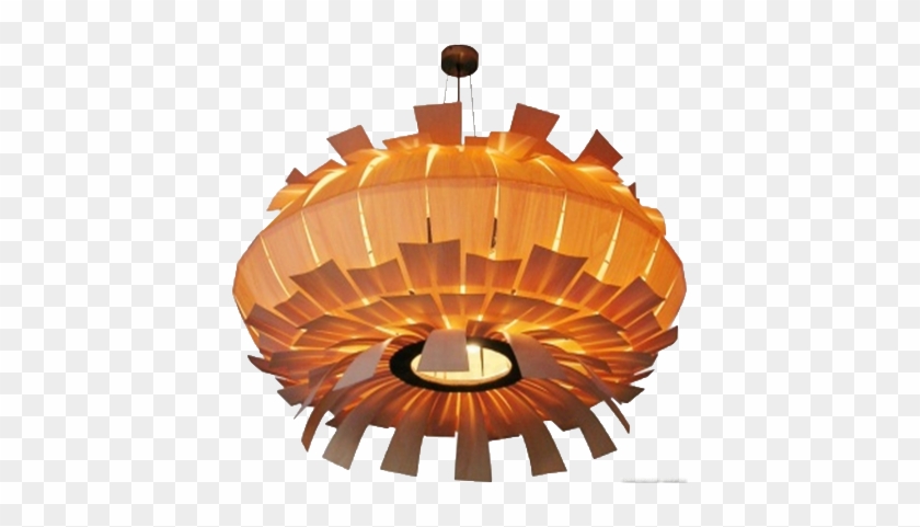 Benjamas Pendant Light In Tulip Wood - Pendant Light #1182302