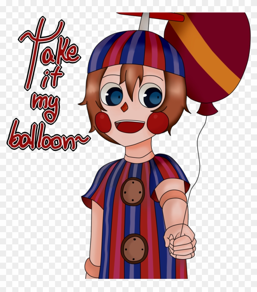 Balloon Boy Is From Fnaf's 2, Being One Of The New - Five Nights At Freddy's Balloon Boy Chibi Human #1182314
