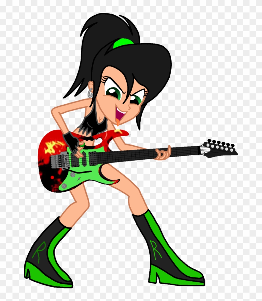 Rockette With Guitar Flame Eqg By Me No Base By Rh - The Rockettes #1182392