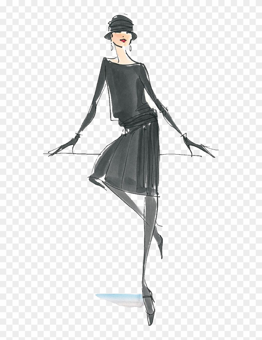 Chanel Fashion Illustration Drawing Fashion Design Coco Chanel Fashion Illustration Free Transparent Png Clipart Images Download